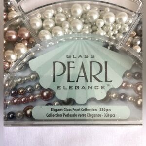 Cousin Corporation Glass Pearl Elegance Bead Collection